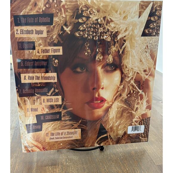 Taylor Swift The Life Of A Showgirl Pink Shimmer Vinyl Target Exclusive *SEALED* - Picture 3 of 4